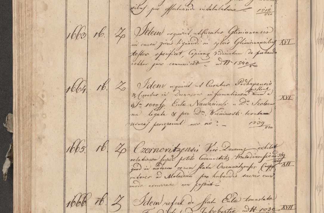 Zdjęcie nr 173 dla obiektu archiwalnego: Protocollon exhibitorum consistorii metropolitani Leopoliensis ex anno 1819