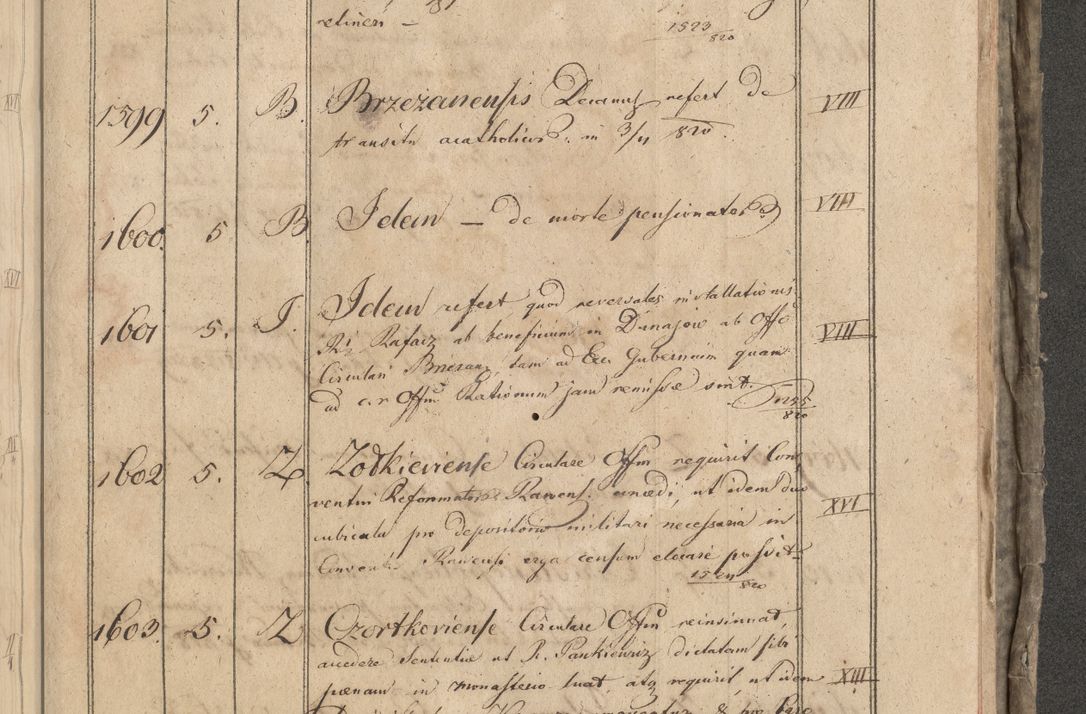 Zdjęcie nr 182 dla obiektu archiwalnego: Protocollon exhibitorum consistorii metropolitani Leopoliensis ex anno 1819