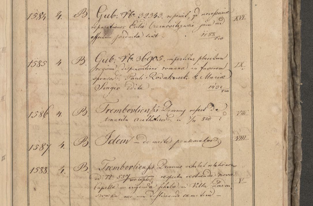 Zdjęcie nr 186 dla obiektu archiwalnego: Protocollon exhibitorum consistorii metropolitani Leopoliensis ex anno 1819