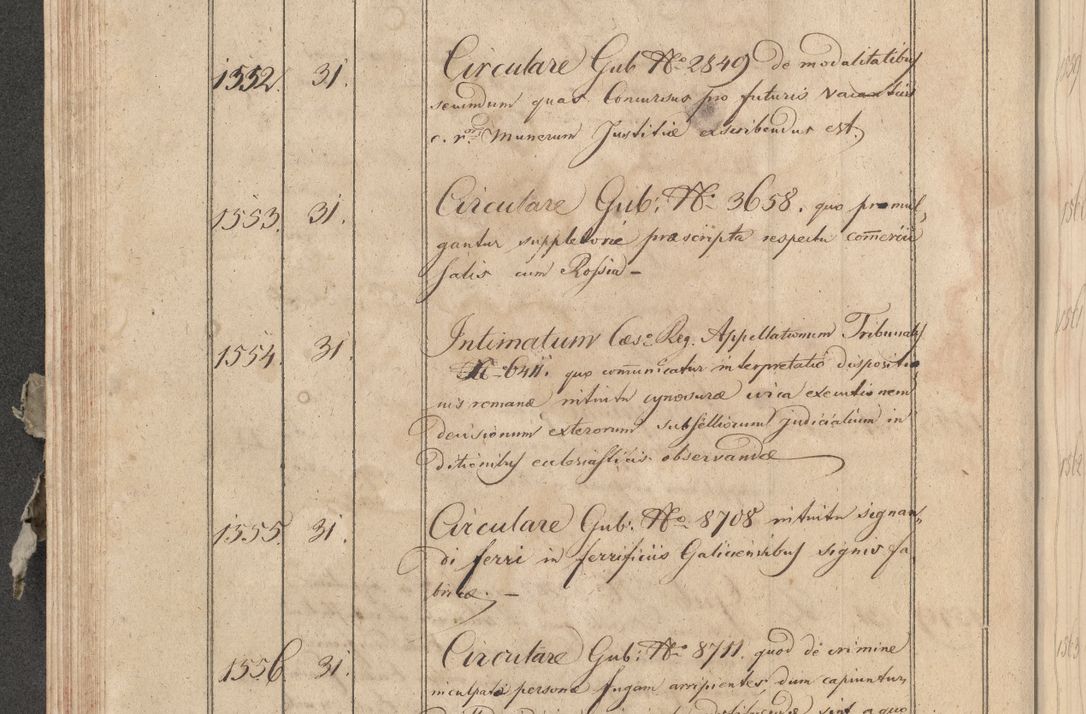 Zdjęcie nr 188 dla obiektu archiwalnego: Protocollon exhibitorum consistorii metropolitani Leopoliensis ex anno 1819