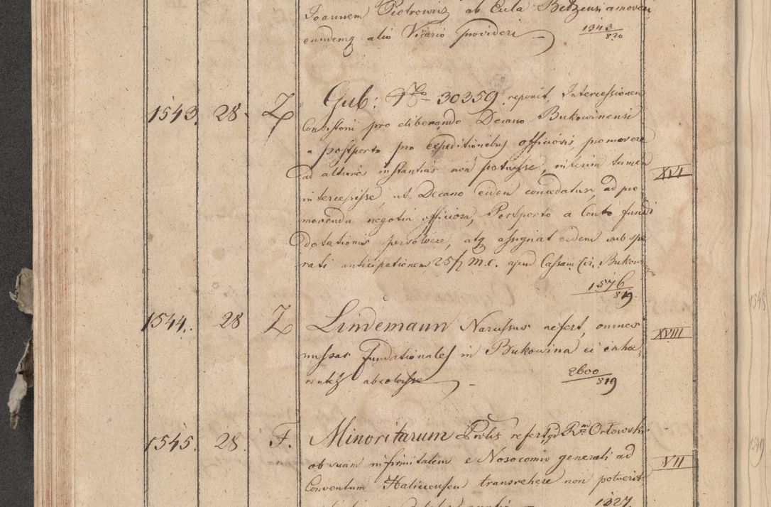 Zdjęcie nr 190 dla obiektu archiwalnego: Protocollon exhibitorum consistorii metropolitani Leopoliensis ex anno 1819