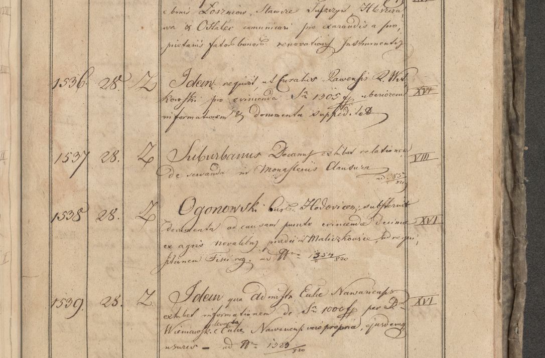 Zdjęcie nr 191 dla obiektu archiwalnego: Protocollon exhibitorum consistorii metropolitani Leopoliensis ex anno 1819