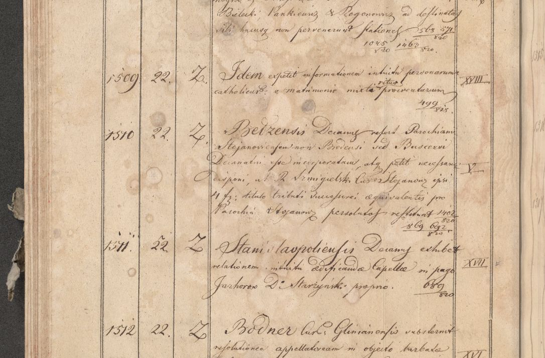 Zdjęcie nr 197 dla obiektu archiwalnego: Protocollon exhibitorum consistorii metropolitani Leopoliensis ex anno 1819