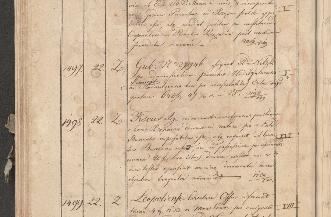 Zdjęcie nr 198 dla obiektu archiwalnego: Protocollon exhibitorum consistorii metropolitani Leopoliensis ex anno 1819