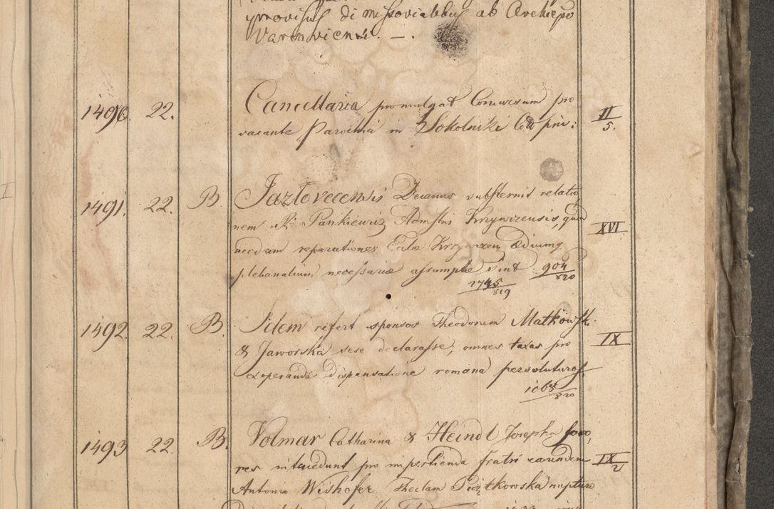 Zdjęcie nr 199 dla obiektu archiwalnego: Protocollon exhibitorum consistorii metropolitani Leopoliensis ex anno 1819