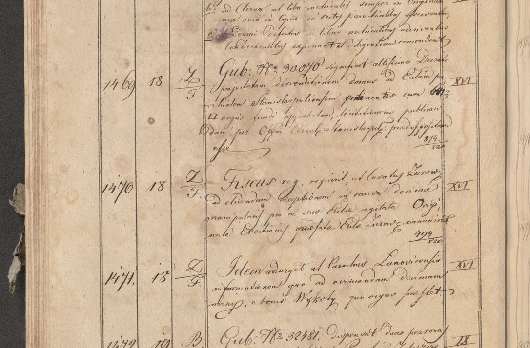 Zdjęcie nr 203 dla obiektu archiwalnego: Protocollon exhibitorum consistorii metropolitani Leopoliensis ex anno 1819