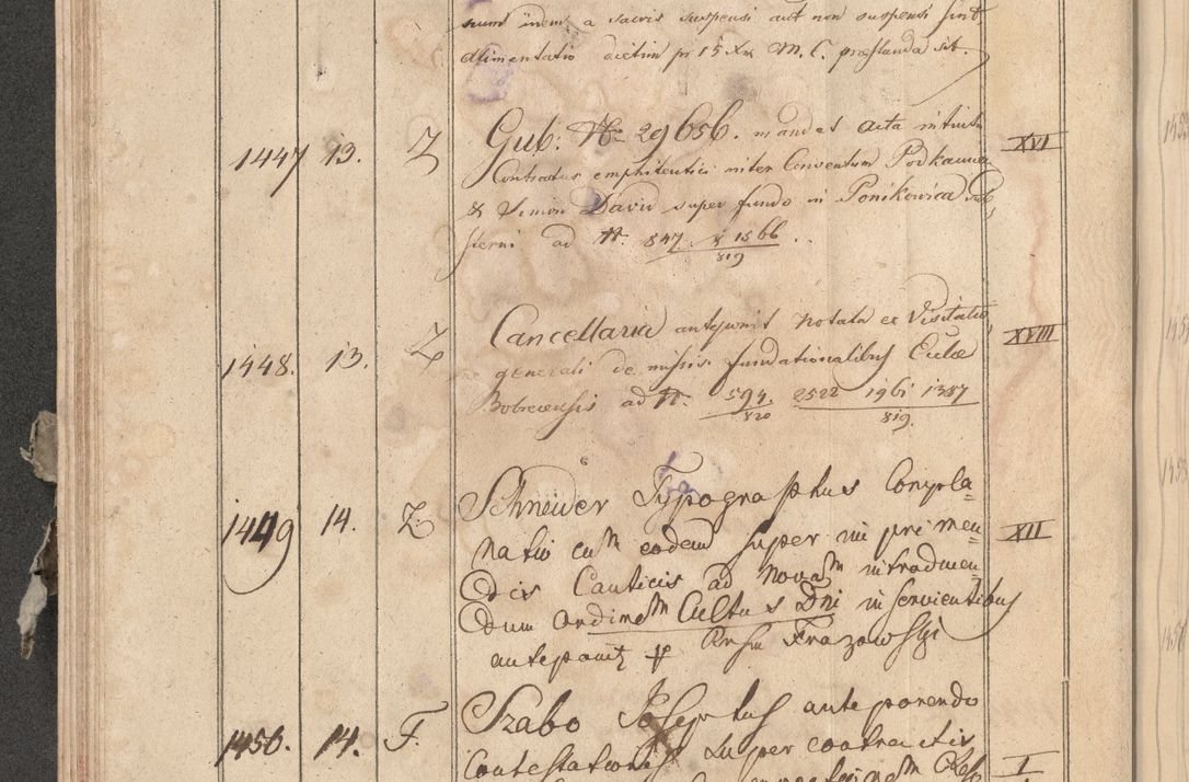 Zdjęcie nr 207 dla obiektu archiwalnego: Protocollon exhibitorum consistorii metropolitani Leopoliensis ex anno 1819