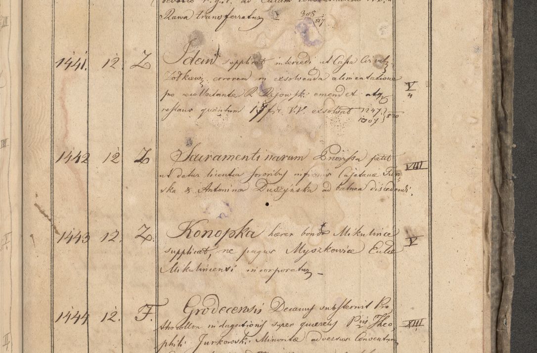 Zdjęcie nr 209 dla obiektu archiwalnego: Protocollon exhibitorum consistorii metropolitani Leopoliensis ex anno 1819
