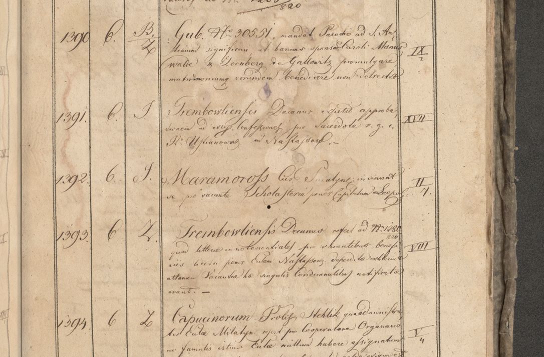 Zdjęcie nr 218 dla obiektu archiwalnego: Protocollon exhibitorum consistorii metropolitani Leopoliensis ex anno 1819