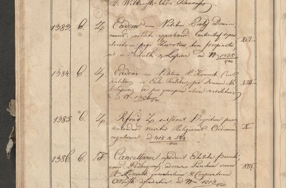 Zdjęcie nr 220 dla obiektu archiwalnego: Protocollon exhibitorum consistorii metropolitani Leopoliensis ex anno 1819