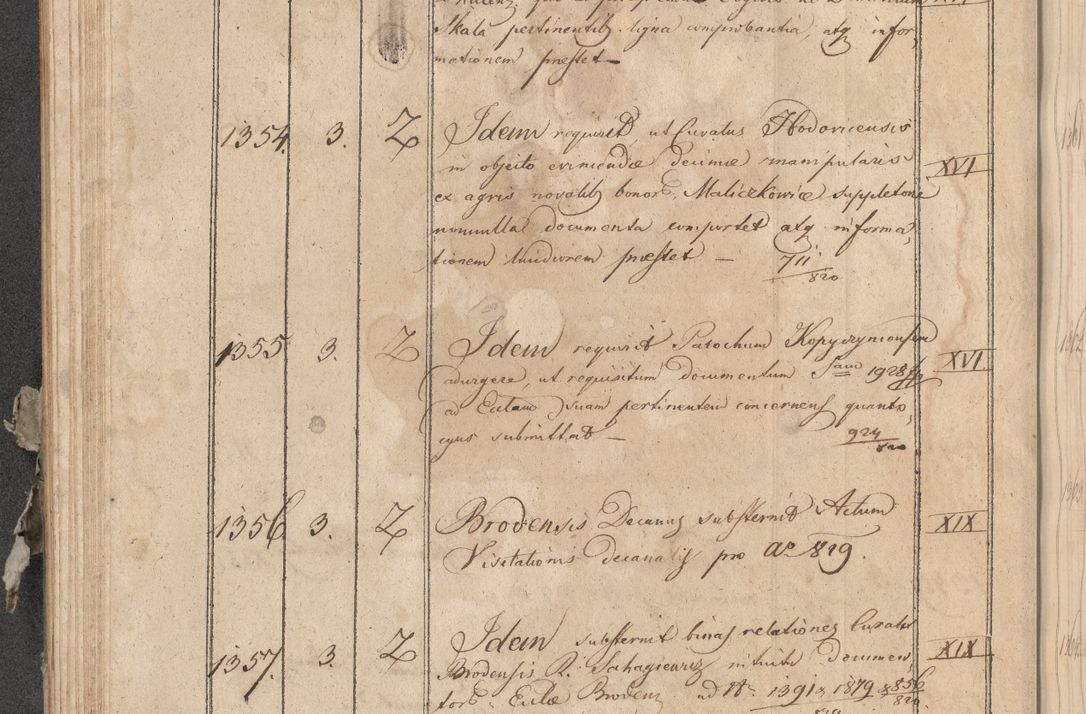 Zdjęcie nr 223 dla obiektu archiwalnego: Protocollon exhibitorum consistorii metropolitani Leopoliensis ex anno 1819