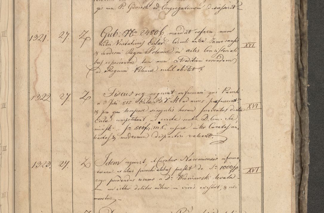 Zdjęcie nr 226 dla obiektu archiwalnego: Protocollon exhibitorum consistorii metropolitani Leopoliensis ex anno 1819