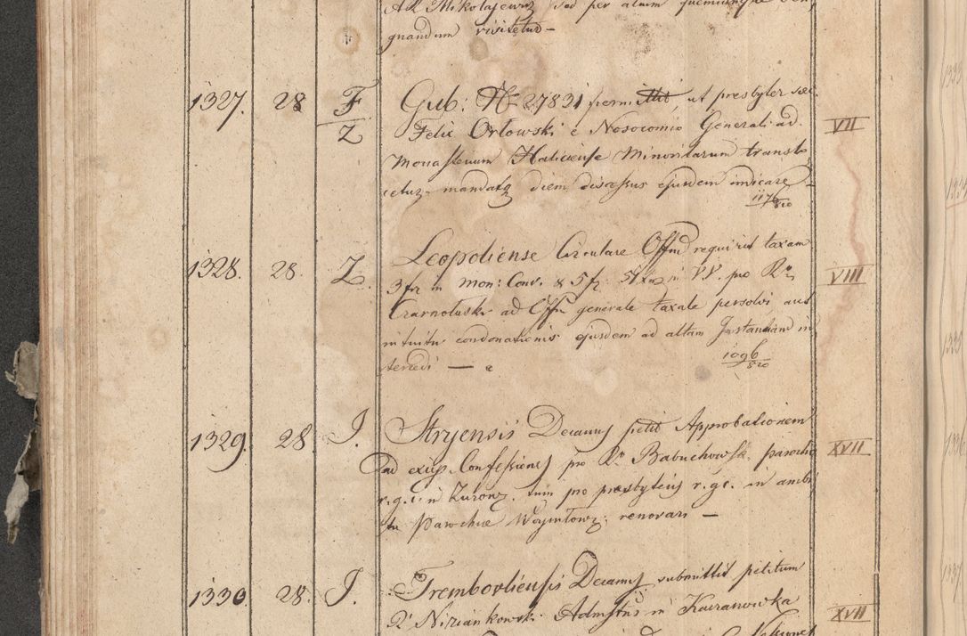 Zdjęcie nr 228 dla obiektu archiwalnego: Protocollon exhibitorum consistorii metropolitani Leopoliensis ex anno 1819