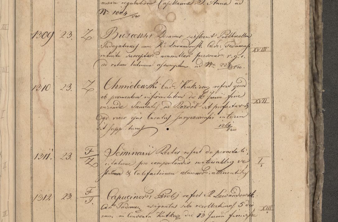 Zdjęcie nr 230 dla obiektu archiwalnego: Protocollon exhibitorum consistorii metropolitani Leopoliensis ex anno 1819
