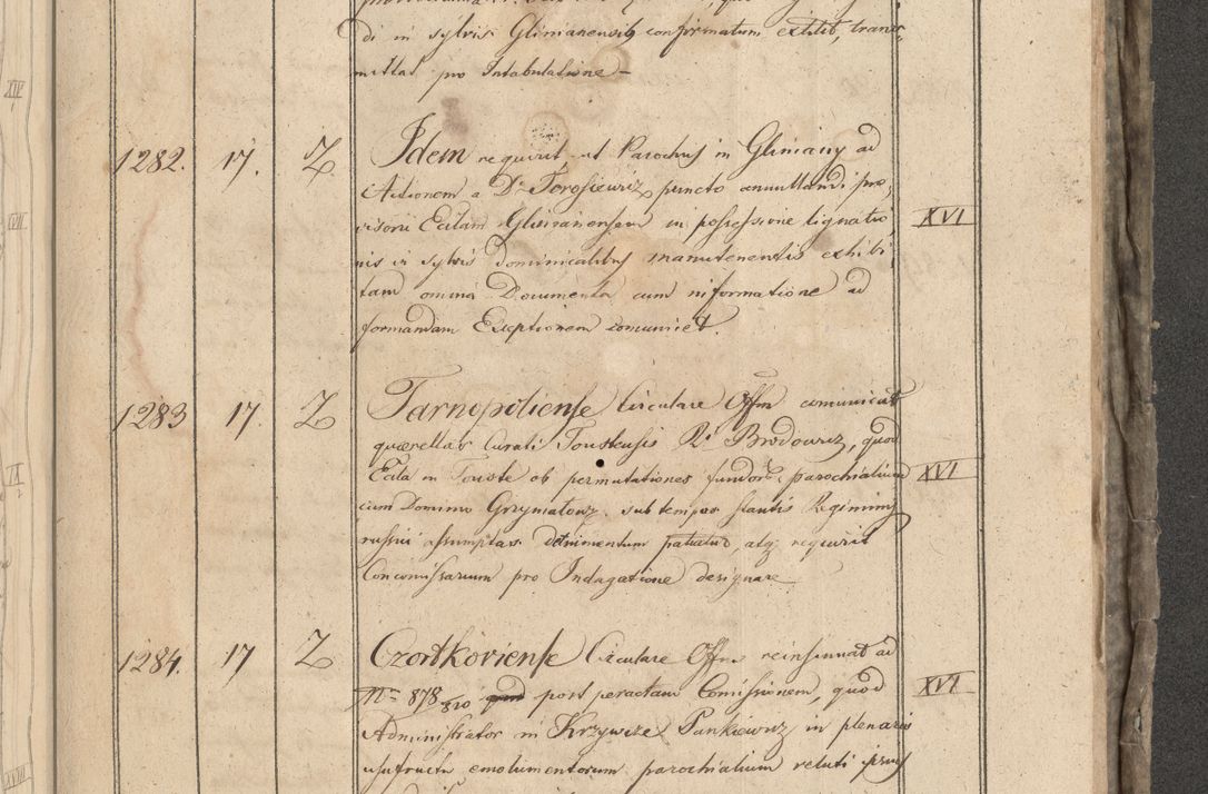 Zdjęcie nr 232 dla obiektu archiwalnego: Protocollon exhibitorum consistorii metropolitani Leopoliensis ex anno 1819