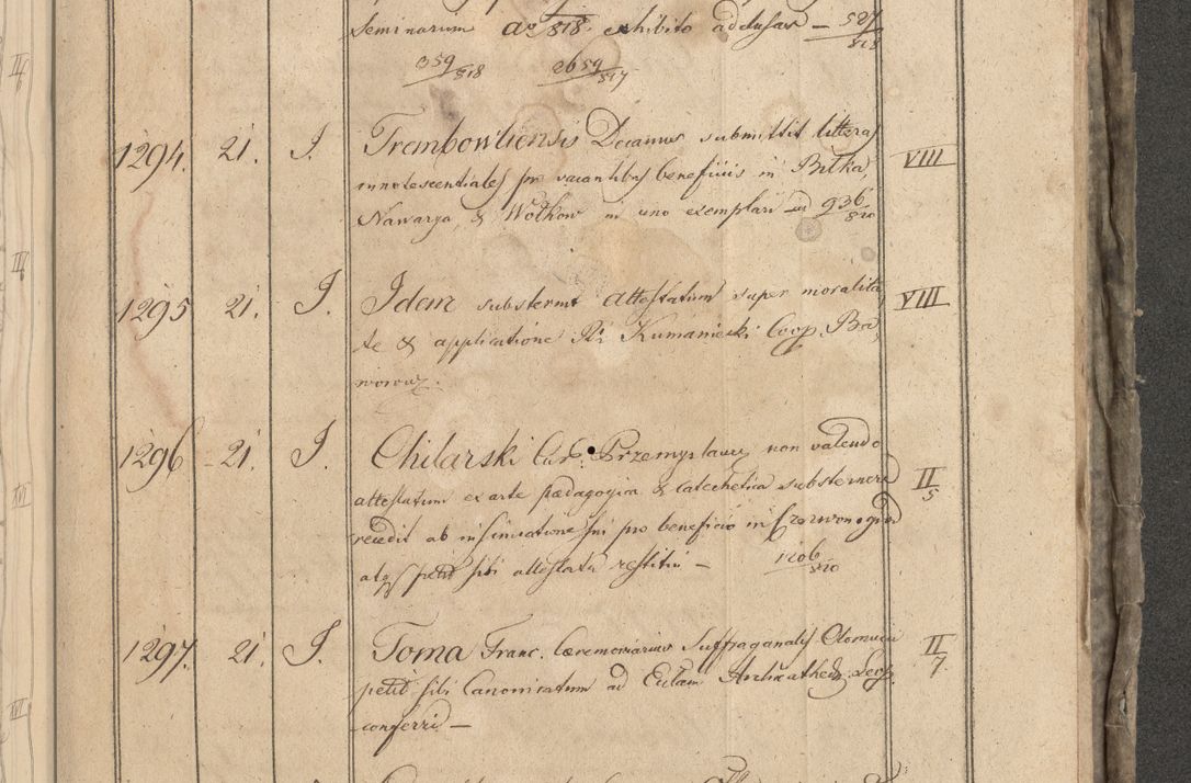 Zdjęcie nr 233 dla obiektu archiwalnego: Protocollon exhibitorum consistorii metropolitani Leopoliensis ex anno 1819