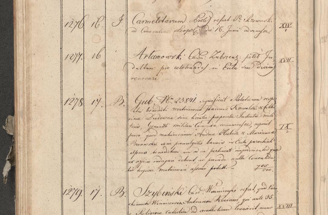 Zdjęcie nr 235 dla obiektu archiwalnego: Protocollon exhibitorum consistorii metropolitani Leopoliensis ex anno 1819
