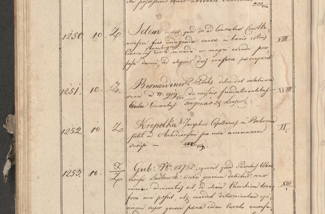 Zdjęcie nr 237 dla obiektu archiwalnego: Protocollon exhibitorum consistorii metropolitani Leopoliensis ex anno 1819