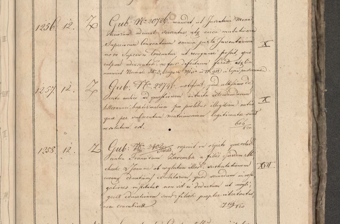 Zdjęcie nr 240 dla obiektu archiwalnego: Protocollon exhibitorum consistorii metropolitani Leopoliensis ex anno 1819