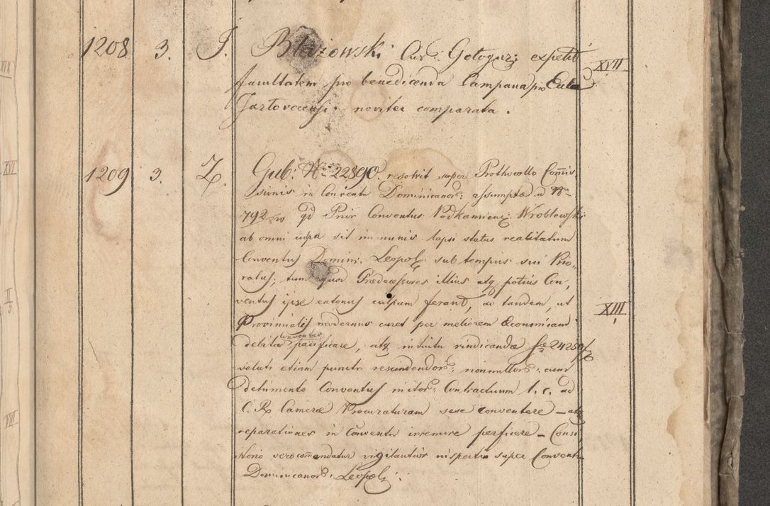 Zdjęcie nr 246 dla obiektu archiwalnego: Protocollon exhibitorum consistorii metropolitani Leopoliensis ex anno 1819