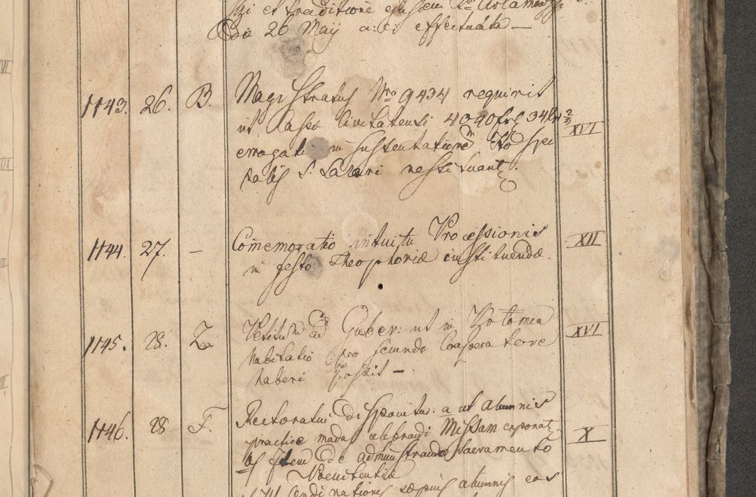 Zdjęcie nr 254 dla obiektu archiwalnego: Protocollon exhibitorum consistorii metropolitani Leopoliensis ex anno 1819