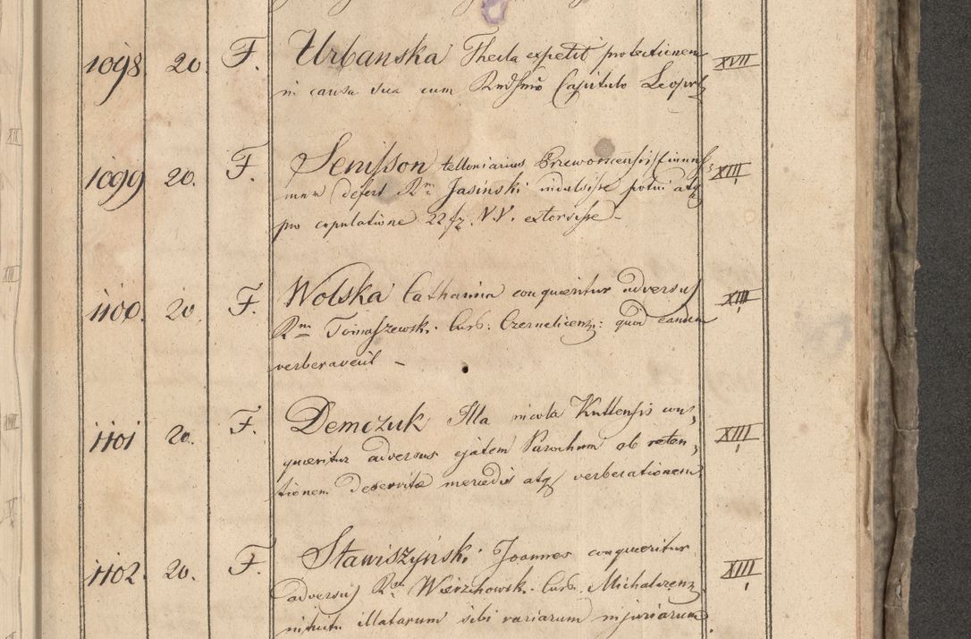 Zdjęcie nr 262 dla obiektu archiwalnego: Protocollon exhibitorum consistorii metropolitani Leopoliensis ex anno 1819