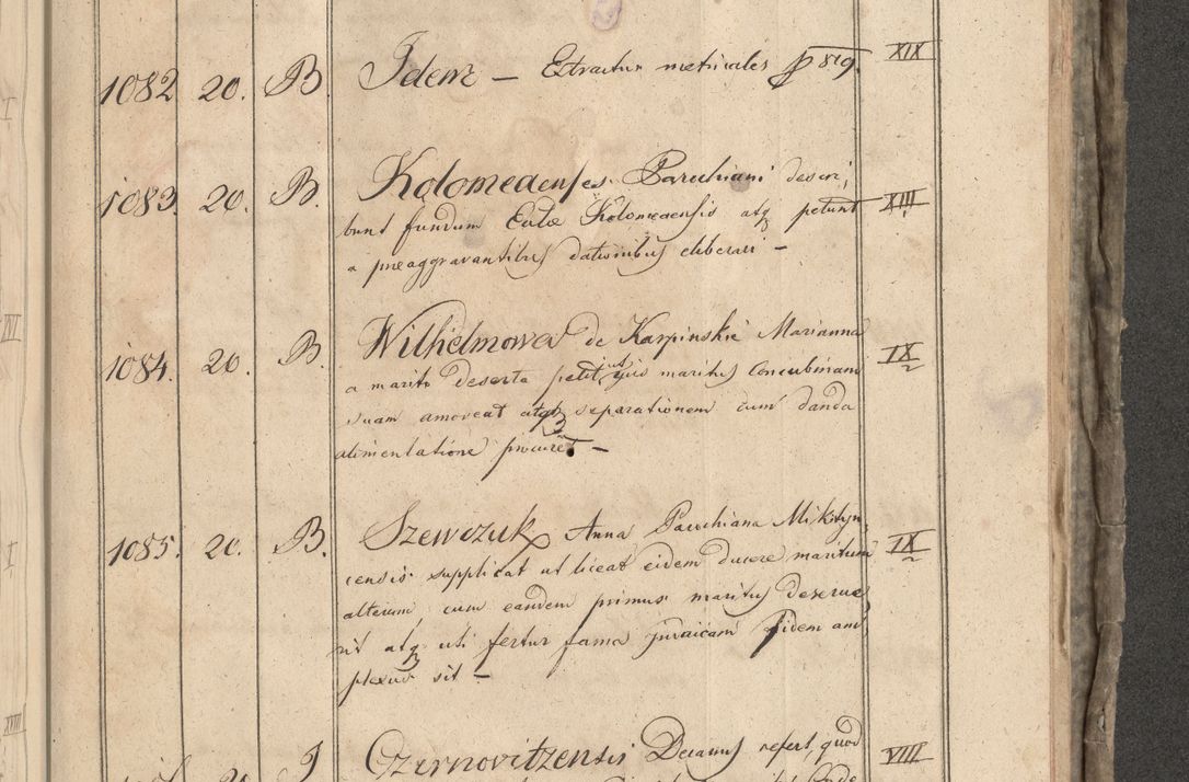Zdjęcie nr 263 dla obiektu archiwalnego: Protocollon exhibitorum consistorii metropolitani Leopoliensis ex anno 1819