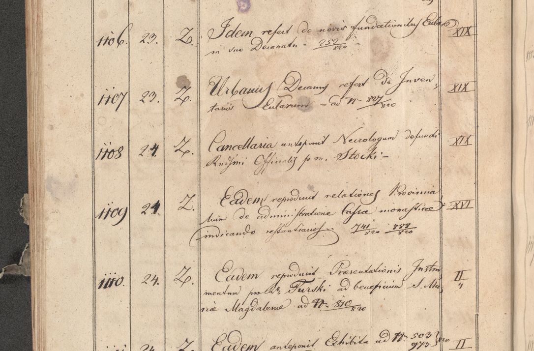 Zdjęcie nr 265 dla obiektu archiwalnego: Protocollon exhibitorum consistorii metropolitani Leopoliensis ex anno 1819