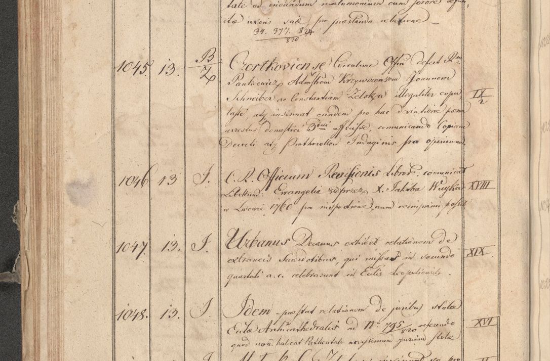 Zdjęcie nr 266 dla obiektu archiwalnego: Protocollon exhibitorum consistorii metropolitani Leopoliensis ex anno 1819