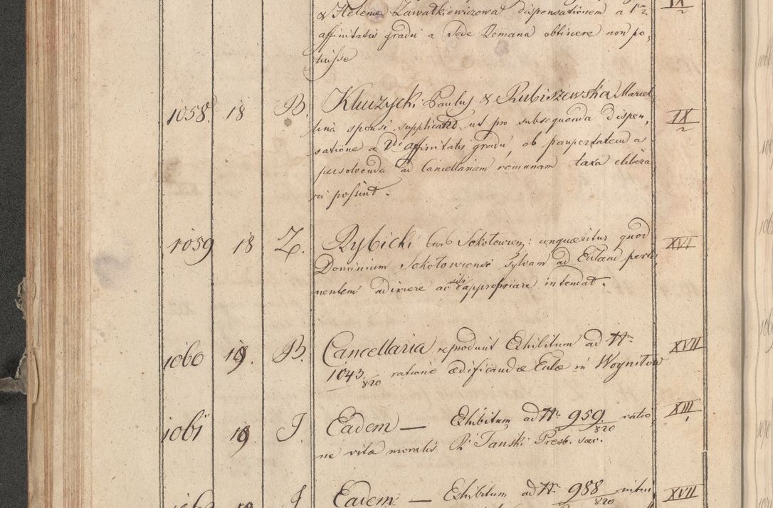 Zdjęcie nr 270 dla obiektu archiwalnego: Protocollon exhibitorum consistorii metropolitani Leopoliensis ex anno 1819
