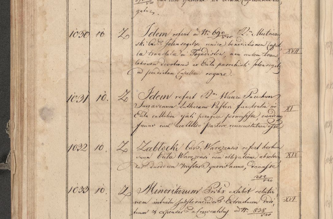 Zdjęcie nr 272 dla obiektu archiwalnego: Protocollon exhibitorum consistorii metropolitani Leopoliensis ex anno 1819