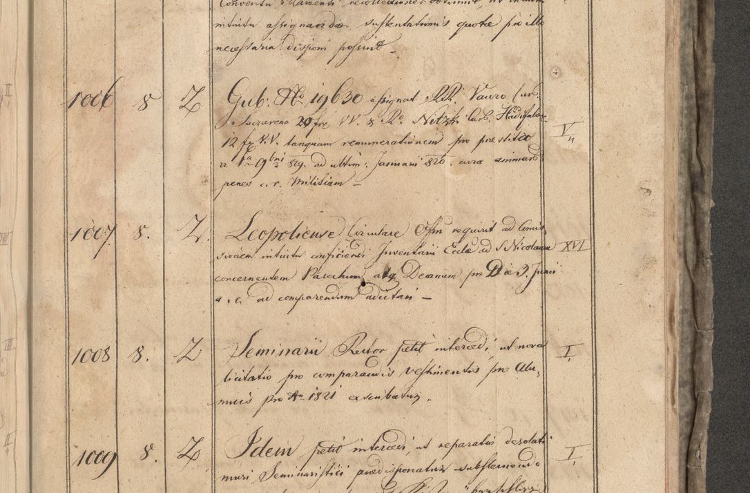 Zdjęcie nr 274 dla obiektu archiwalnego: Protocollon exhibitorum consistorii metropolitani Leopoliensis ex anno 1819