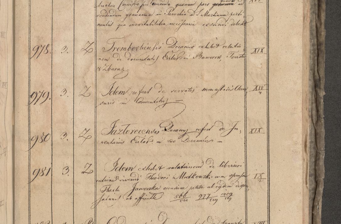 Zdjęcie nr 277 dla obiektu archiwalnego: Protocollon exhibitorum consistorii metropolitani Leopoliensis ex anno 1819