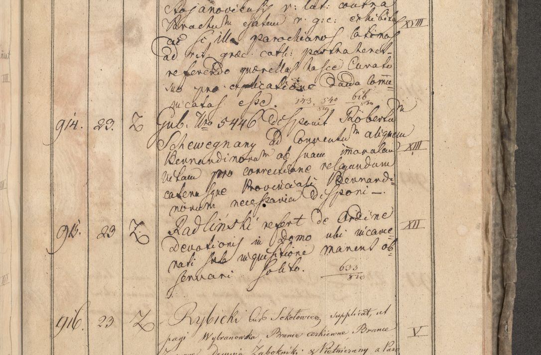 Zdjęcie nr 288 dla obiektu archiwalnego: Protocollon exhibitorum consistorii metropolitani Leopoliensis ex anno 1819