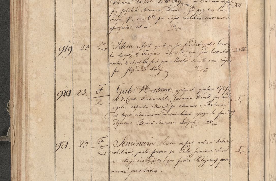 Zdjęcie nr 289 dla obiektu archiwalnego: Protocollon exhibitorum consistorii metropolitani Leopoliensis ex anno 1819