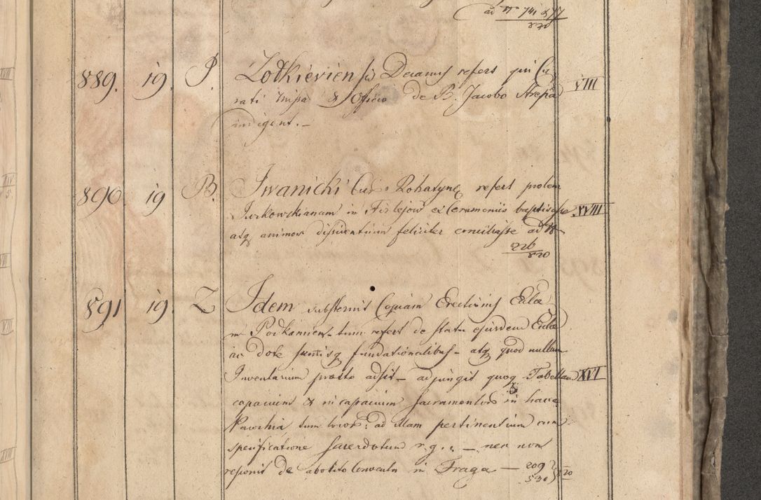 Zdjęcie nr 290 dla obiektu archiwalnego: Protocollon exhibitorum consistorii metropolitani Leopoliensis ex anno 1819