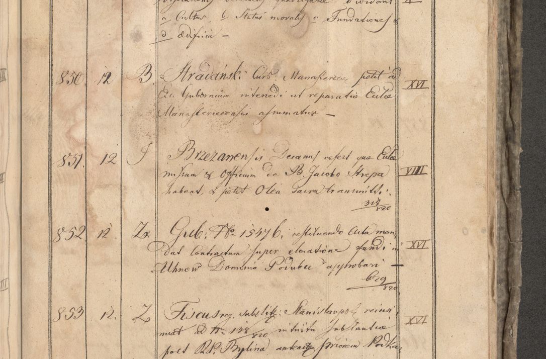 Zdjęcie nr 296 dla obiektu archiwalnego: Protocollon exhibitorum consistorii metropolitani Leopoliensis ex anno 1819