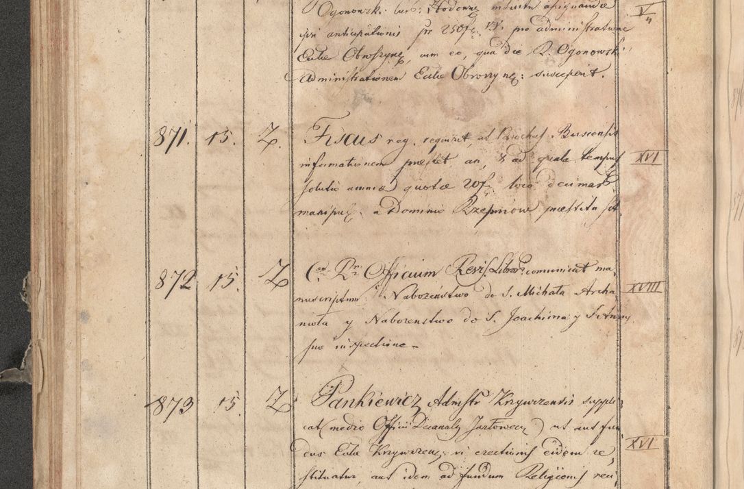 Zdjęcie nr 297 dla obiektu archiwalnego: Protocollon exhibitorum consistorii metropolitani Leopoliensis ex anno 1819