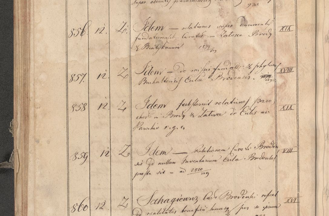Zdjęcie nr 298 dla obiektu archiwalnego: Protocollon exhibitorum consistorii metropolitani Leopoliensis ex anno 1819