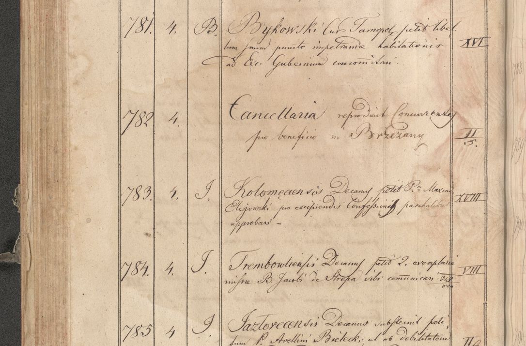 Zdjęcie nr 306 dla obiektu archiwalnego: Protocollon exhibitorum consistorii metropolitani Leopoliensis ex anno 1819