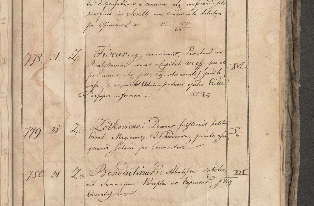 Zdjęcie nr 309 dla obiektu archiwalnego: Protocollon exhibitorum consistorii metropolitani Leopoliensis ex anno 1819