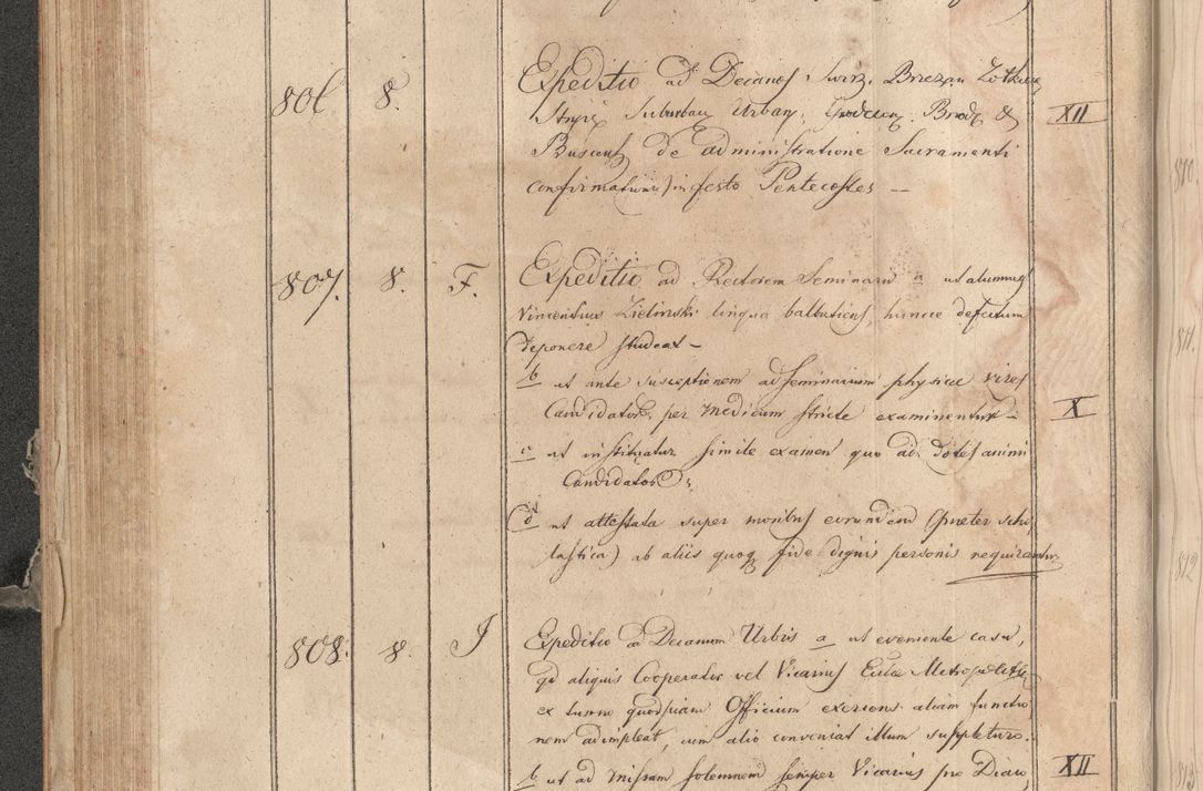 Zdjęcie nr 312 dla obiektu archiwalnego: Protocollon exhibitorum consistorii metropolitani Leopoliensis ex anno 1819