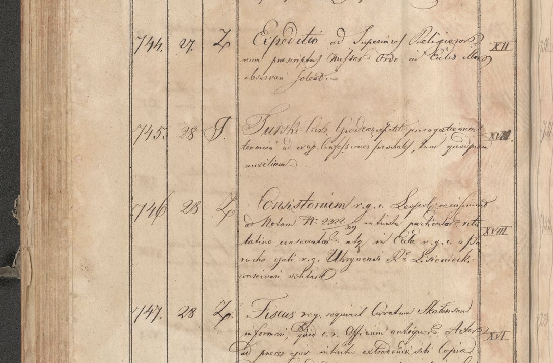 Zdjęcie nr 313 dla obiektu archiwalnego: Protocollon exhibitorum consistorii metropolitani Leopoliensis ex anno 1819