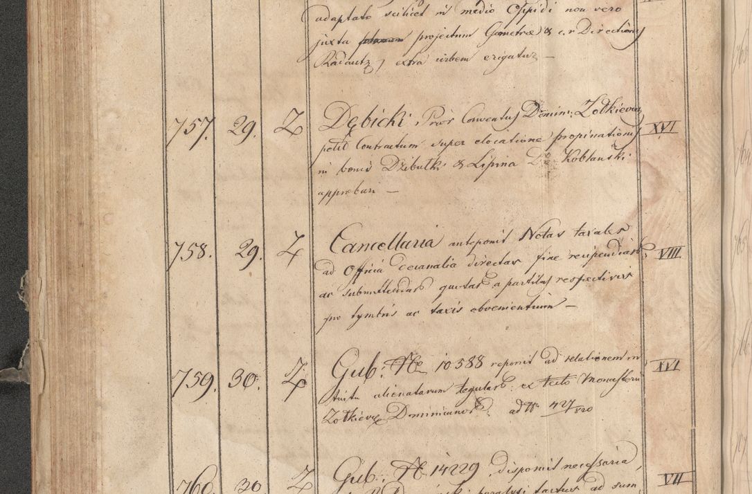 Zdjęcie nr 318 dla obiektu archiwalnego: Protocollon exhibitorum consistorii metropolitani Leopoliensis ex anno 1819