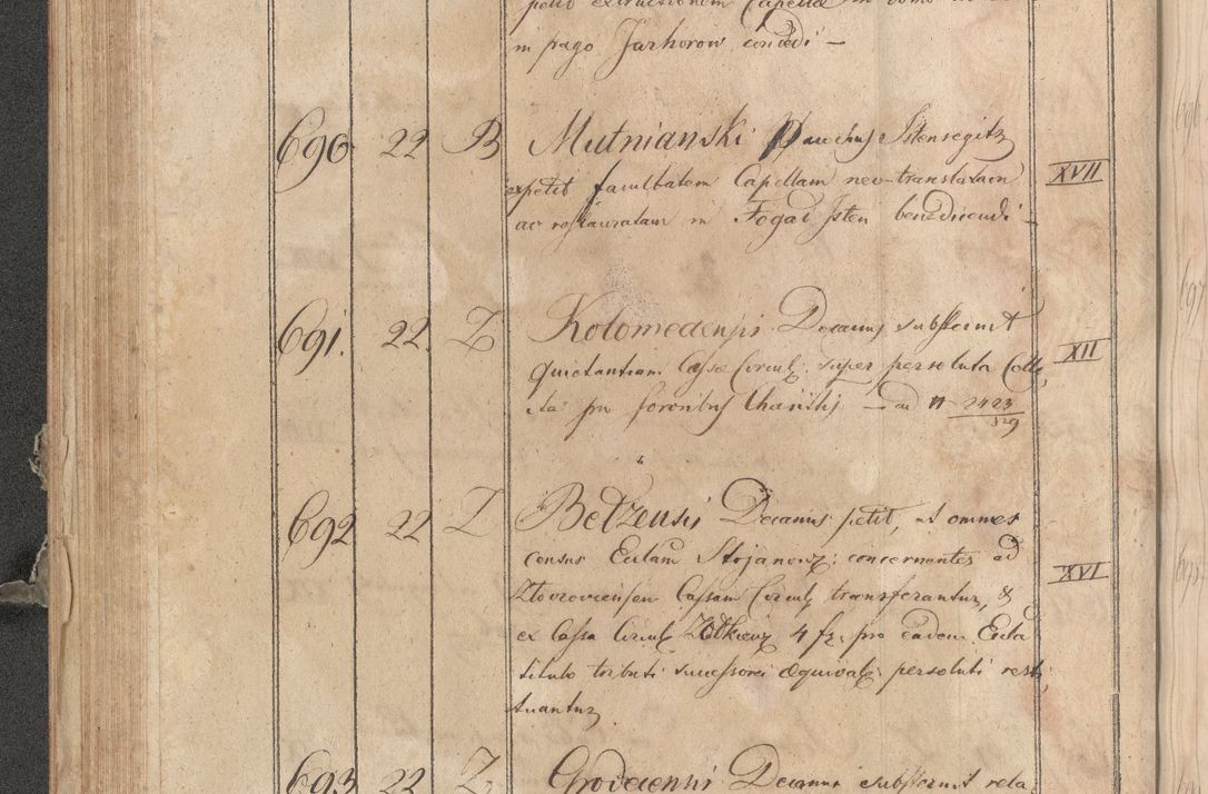Zdjęcie nr 322 dla obiektu archiwalnego: Protocollon exhibitorum consistorii metropolitani Leopoliensis ex anno 1819