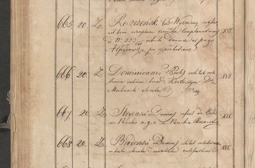 Zdjęcie nr 324 dla obiektu archiwalnego: Protocollon exhibitorum consistorii metropolitani Leopoliensis ex anno 1819