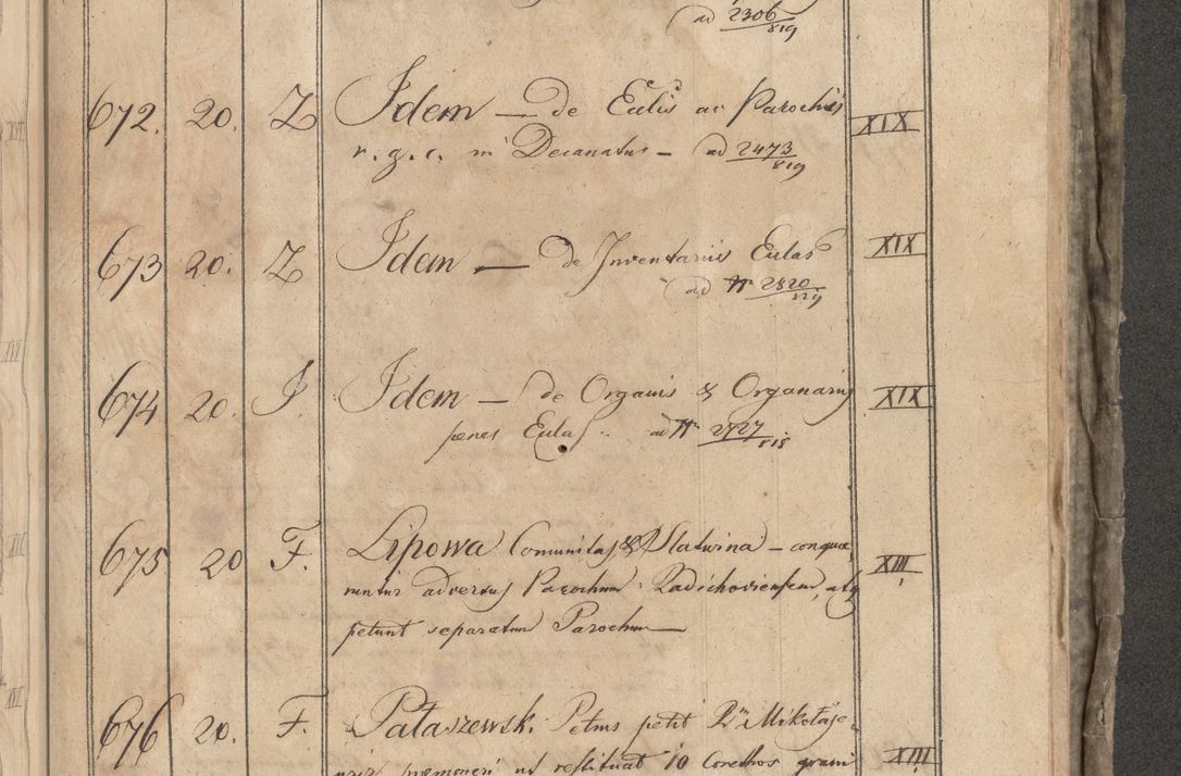 Zdjęcie nr 325 dla obiektu archiwalnego: Protocollon exhibitorum consistorii metropolitani Leopoliensis ex anno 1819