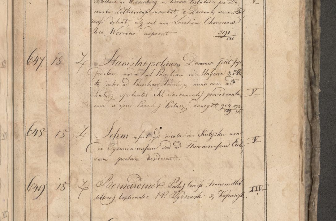 Zdjęcie nr 330 dla obiektu archiwalnego: Protocollon exhibitorum consistorii metropolitani Leopoliensis ex anno 1819