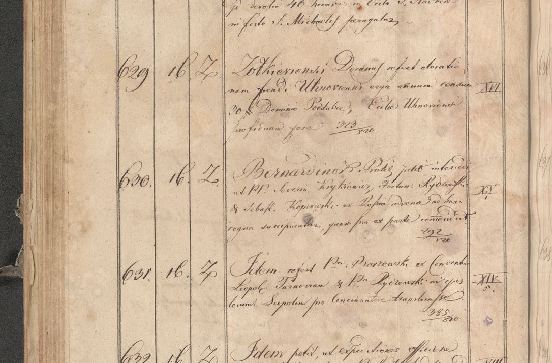 Zdjęcie nr 331 dla obiektu archiwalnego: Protocollon exhibitorum consistorii metropolitani Leopoliensis ex anno 1819