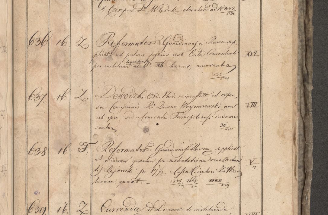 Zdjęcie nr 334 dla obiektu archiwalnego: Protocollon exhibitorum consistorii metropolitani Leopoliensis ex anno 1819